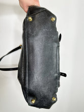 Load image into Gallery viewer, Leather Shoulder Bag with Gold Hardware