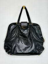 Load image into Gallery viewer, Leather Shoulder Bag with Gold Hardware