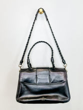 Load image into Gallery viewer, Leather Braided Top Handle Bag with Removable Shoulder Strap (orig. $1,995)