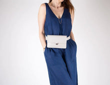 Load image into Gallery viewer, NEW Minimalist Vegan Leather Waist Bag/Crossbody
