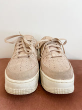 Load image into Gallery viewer, Suede Low Top Air Force 1 Sage
