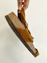 Load image into Gallery viewer, Tulum Suede Cross Top + Ankle Strap Sandals (orig. $150)
