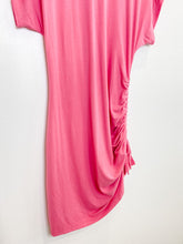 Load image into Gallery viewer, Short Sleeve Ruched Coverup Dress (NWT, orig. $98)
