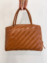 Load image into Gallery viewer, Woven Leather Structured Handbag
