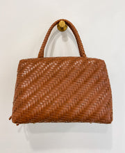 Load image into Gallery viewer, Woven Leather Structured Handbag
