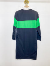 Load image into Gallery viewer, Cotton Jersey Knit Long Sleeve Rugby Striped Dress (NWT, orig. $425)
