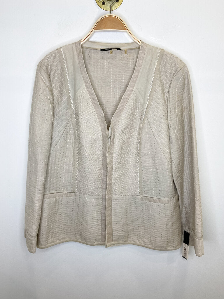 Cotton/Silk Textured Jacket (NWT, orig. $548)