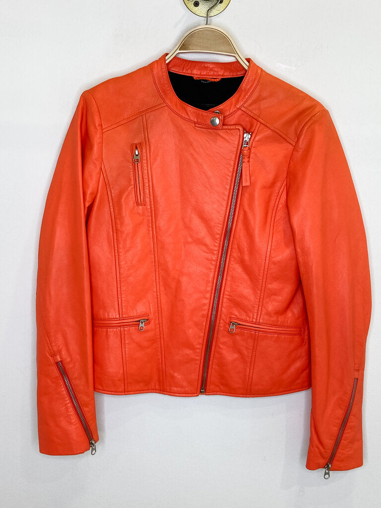 Leather Moto Jacket