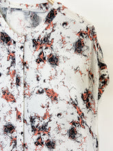 Load image into Gallery viewer, Button Up Abstract Print Shirt Dress
