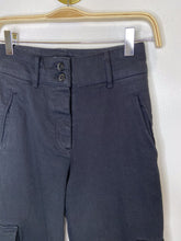 Load image into Gallery viewer, High Rise Denim Cargo Pants
