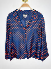 Load image into Gallery viewer, Silk Polka Dot Long Sleeve
