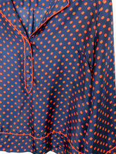 Load image into Gallery viewer, Silk Polka Dot Long Sleeve
