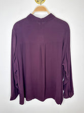 Load image into Gallery viewer, Silk Georgette Crepe Long Sleeve Button Up Shirt (NWT, orig. $278)
