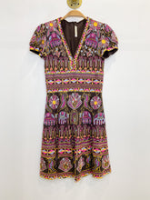 Load image into Gallery viewer, Silk Embroidered Short Sleeve Dress (orig. ~$1,200)
