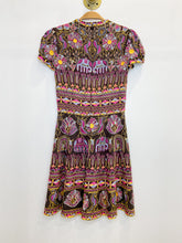 Load image into Gallery viewer, Silk Embroidered Short Sleeve Dress (orig. ~$1,200)
