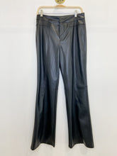 Load image into Gallery viewer, Vegan Leather Boot Cut Wide Leg pants
