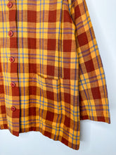 Load image into Gallery viewer, Organic Cotton Plaid Shirt Jacket (orig. $325)
