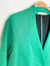 Load image into Gallery viewer, Long Collarless Jacket with Front Pockets
