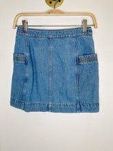 Load image into Gallery viewer, Denim Button Front Mini Skirt
