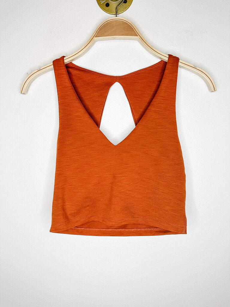 Sports Bra Tank with Open Back