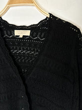 Load image into Gallery viewer, Cotton Lace Knit Cardigan
