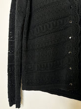 Load image into Gallery viewer, Cotton Lace Knit Cardigan
