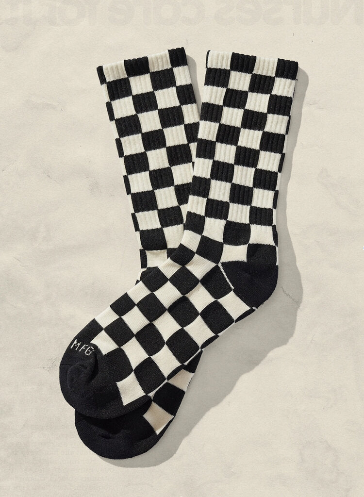 Checkerboard Socks