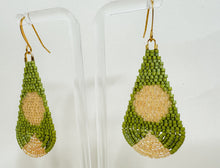 Load image into Gallery viewer, Moon Drops Beaded Earrings
