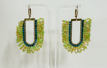 Load image into Gallery viewer, Loop Fringe Drops Beaded Earrings
