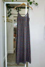 Load image into Gallery viewer, Silk Floral Strappy Midi Dress (NWT, orig. $325)
