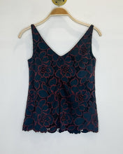 Load image into Gallery viewer, Floral Lace Structured Tank
