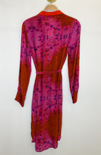 Load image into Gallery viewer, Floral Long Sleeve Shirt Dress with Tie Belt (NWT)
