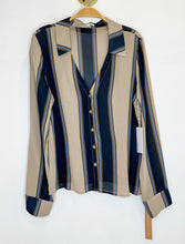 Load image into Gallery viewer, Drew Striped Long Sleeve Button Up Shirt (NWT, orig. $148)
