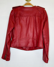 Load image into Gallery viewer, Collarless Leather Jacket
