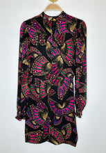 Load image into Gallery viewer, Butterfly Sky Long Sleeve Blouson Mini Dress (NWT, orig. $185)
