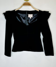 Load image into Gallery viewer, Dahlia Cropped Ruffle Sleeve Blouse (NWT)
