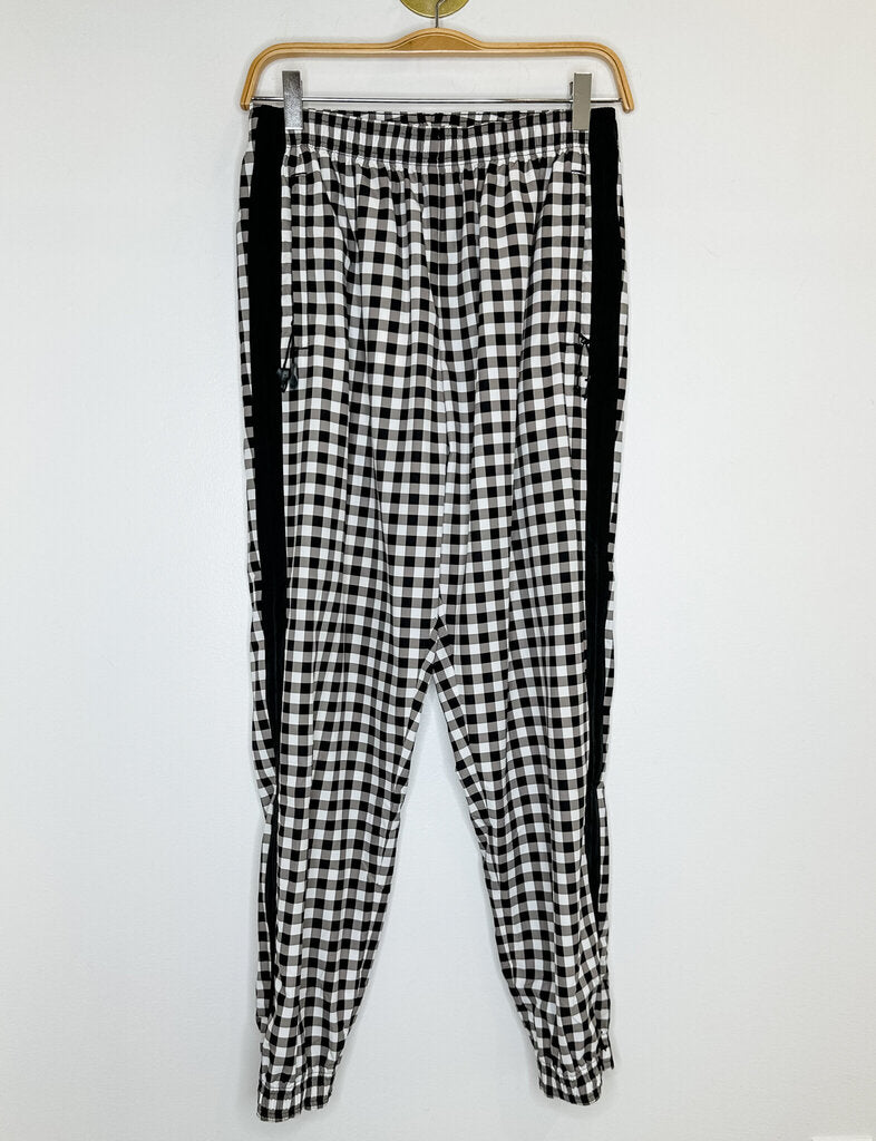 Gingham Track Pants