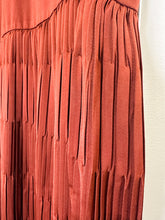 Load image into Gallery viewer, Strappy Midi Dress with Pleated Skirt
