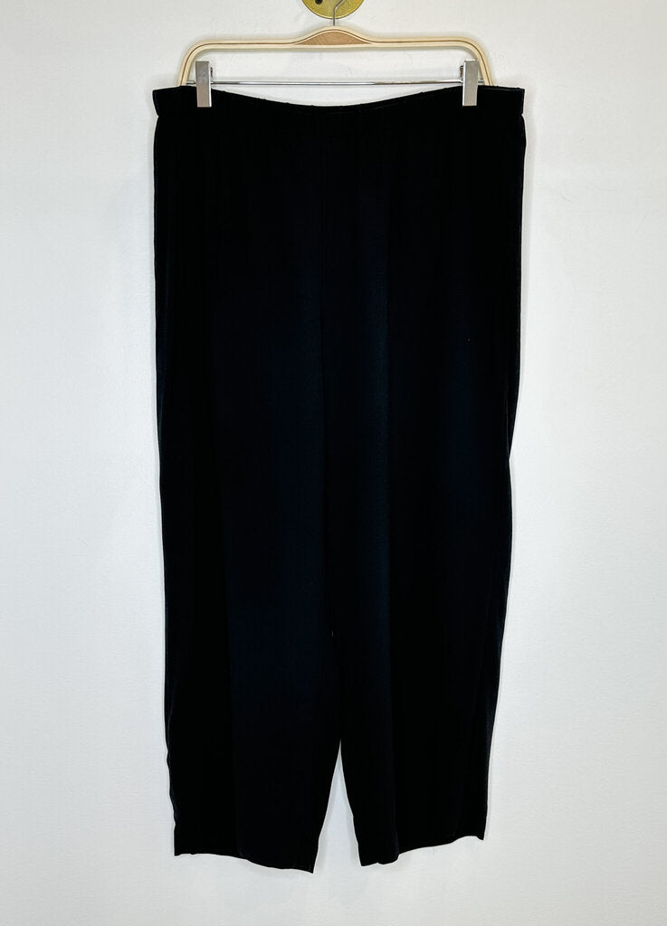 Silk Pull-On Pants