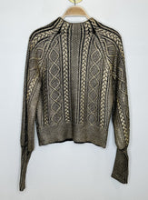 Load image into Gallery viewer, Grady Metallic Cable Knit Sweater (orig. $299)
