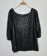 Load image into Gallery viewer, Sequin Short Sleeve Blouse
