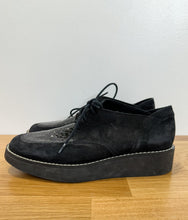 Load image into Gallery viewer, Suede + Patent Leather Oxfords (orig. ~$485)
