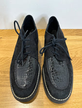 Load image into Gallery viewer, Suede + Patent Leather Oxfords (orig. ~$485)
