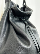 Load image into Gallery viewer, Leather Drawstring Bag
