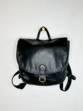 Load image into Gallery viewer, Leather Backpack with Magnetic Buckle Closure
