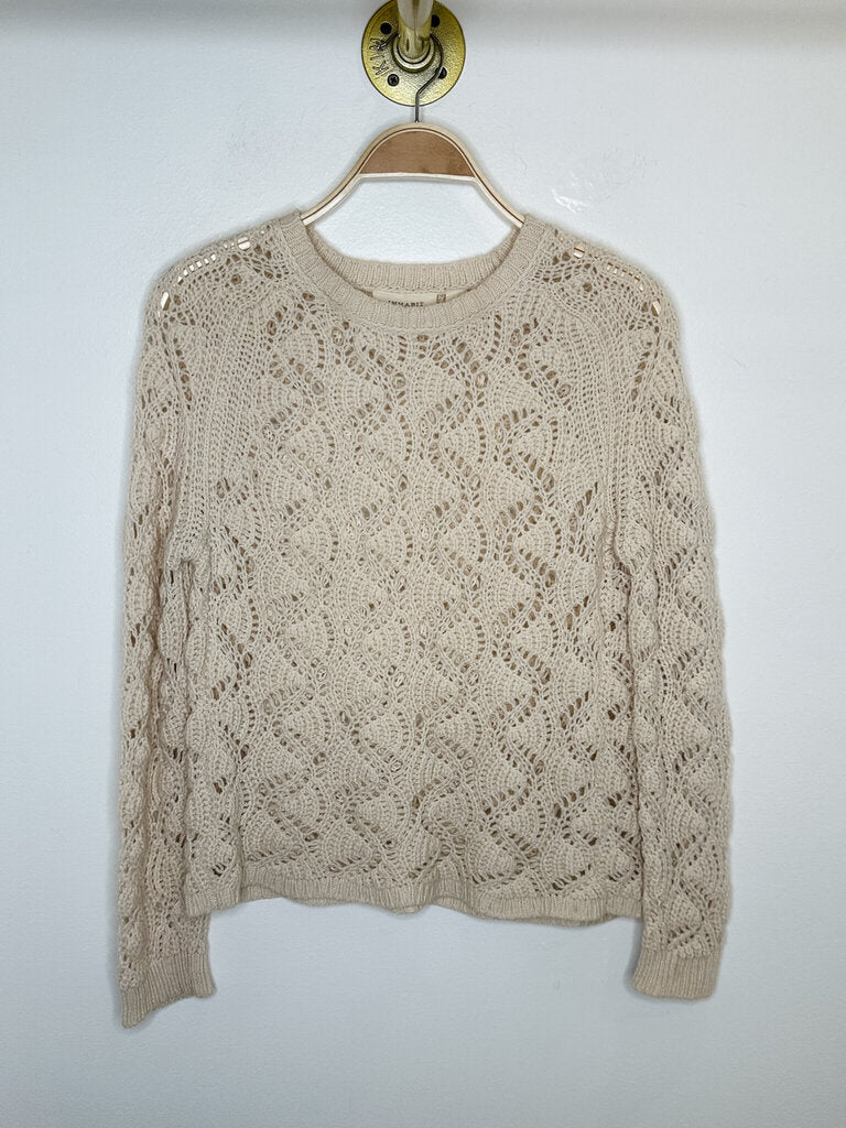 Cashmere Open Knit Sweater