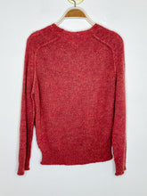 Load image into Gallery viewer, Wool-Mohair Blend Distressed Crewneck Sweater
