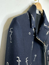 Load image into Gallery viewer, Embroidered Face Cropped Moto Jacket (orig. $695)
