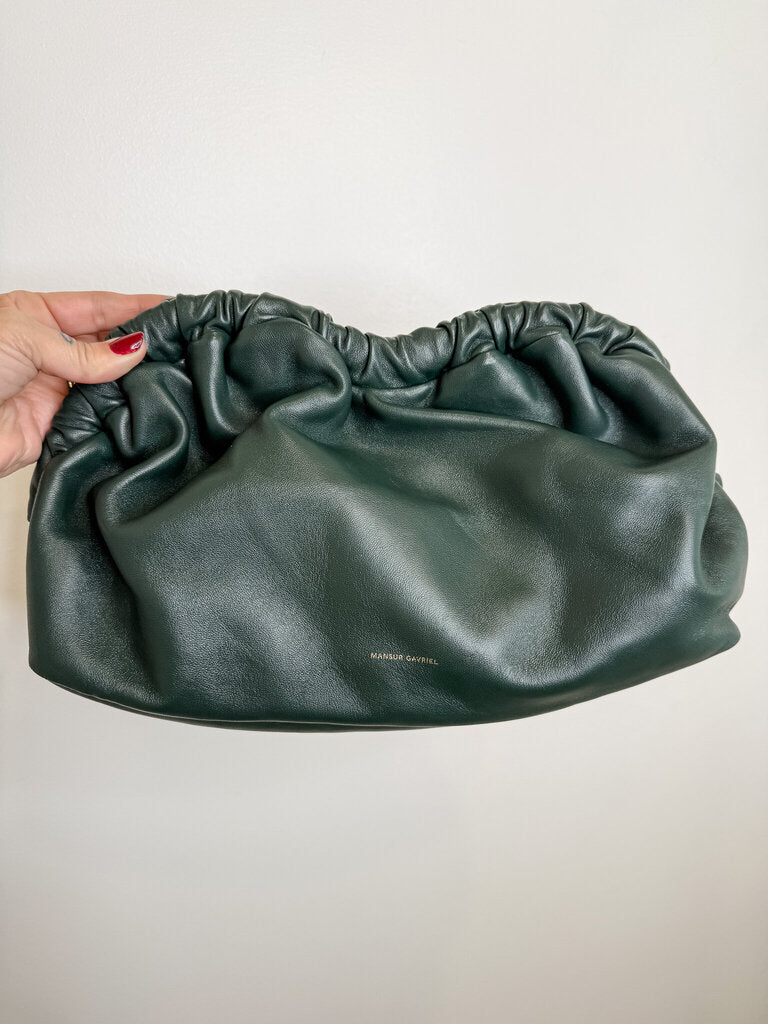 Leather Cloud Clutch (orig. $695)