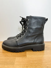 Load image into Gallery viewer, Moonie Leather Water Resistant Lace Up Boots (NEW, orig. $200
